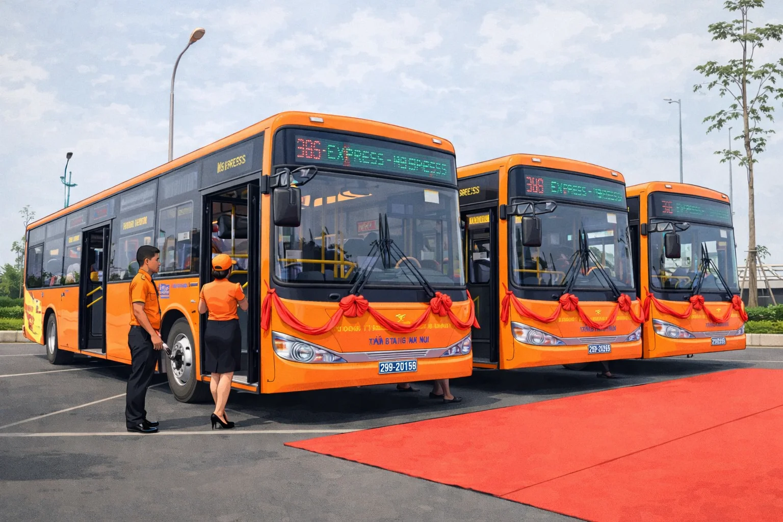 Bus Express 86-68 — City Center đến Sân bay Nội Bài